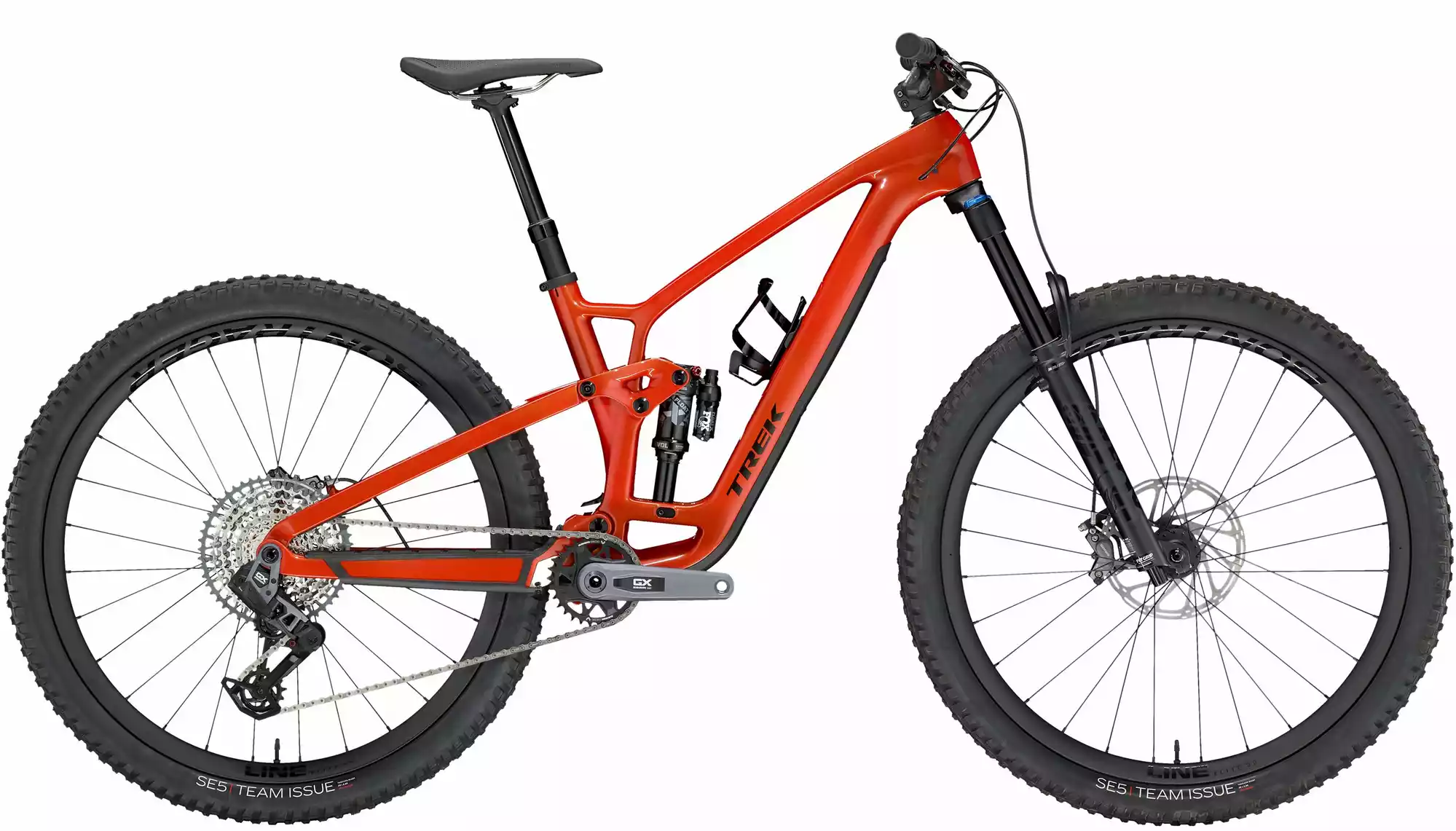 A mountain bike is shown against a white background.